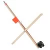 Heritage 36" H Style Tip-Up -Fishing Equipment 036HMS Classic H TipUp