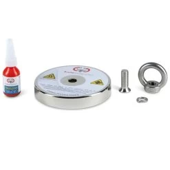 Brute Magnetics 1200 Lb. Neodymium Magnet Fishing Bundle -Fishing Equipment 1200lb Neodymium Magnet Fishing Bundle 3