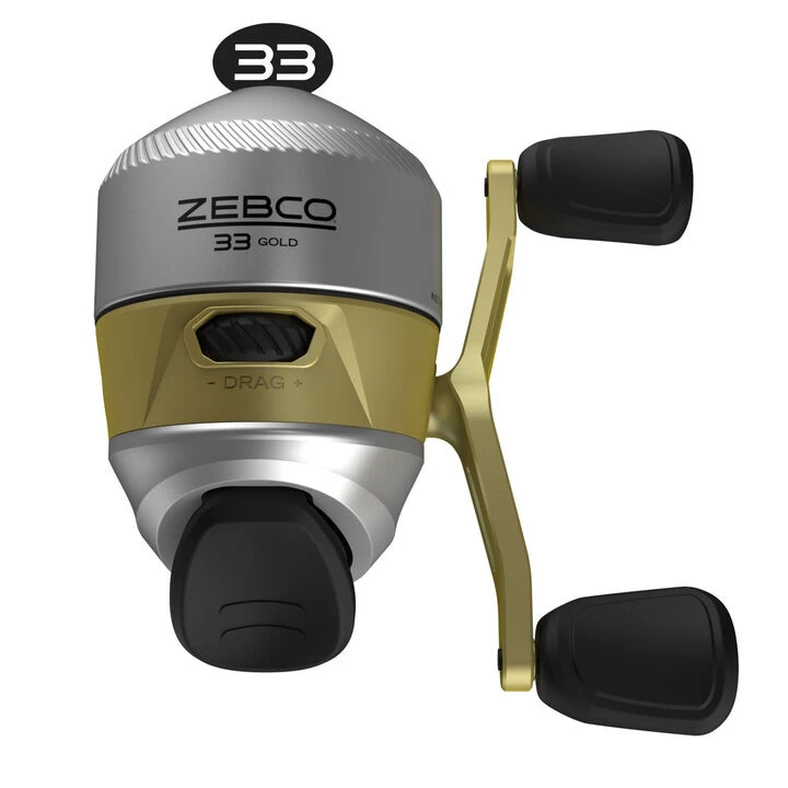 Zebco 33 Gold Spincast Reel 5 Zebco 33 Gold Spincast Reel - Image 3