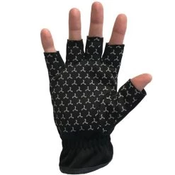 Glacier Cold River Fingerless Glove - 1 Pair -Fishing Equipment 707BK PALM 28947.1609266835