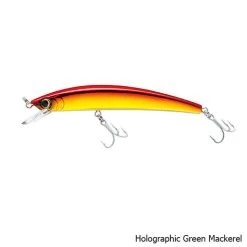 Yo-Zuri Crystal Minnow Floating Saltwater Lure -Fishing Equipment Crystal Minnow Floating Saltwater Lure Green