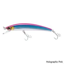 Yo-Zuri Crystal Minnow Floating Saltwater Lure -Fishing Equipment Crystal Minnow Floating Saltwater Lure Pink