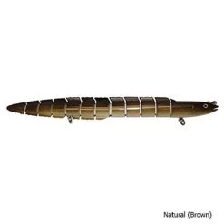 Daddy Mac Viper Eel 12" Saltwater Lure -Fishing Equipment DADDMVE12 Viper Eel 12in Saltwater Lure Brown