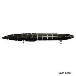 Daddy Mac Viper Eel 12" Saltwater Lure -Fishing Equipment DADDMVE12 Viper Eel 12in Saltwater Lure Raven