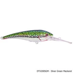 Nomad Design DTX Minnow 200mm Sinking Saltwater Lure -Fishing Equipment DTX200SGMtxt