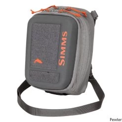 Simms Freestone Chest Pack -Fishing Equipment Freestone Chest Pack Pewter