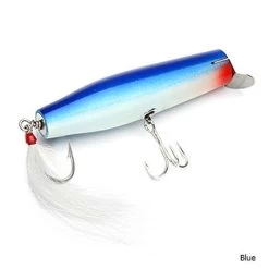 Gibbs Danny Surface Swimmer Wooden Lure -Fishing Equipment GIBDANSS11 2BL Danny Surface Lure Blue
