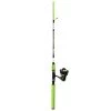 ProFISHiency Hi-VIZ Green Micro Spinning Combo -Fishing Equipment HiVIZ Green Micro Spinning Combo
