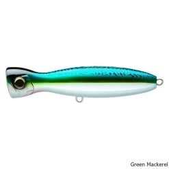 Yo-Zuri Mag Popper Saltwater Lure -Fishing Equipment Mag Popper Saltwater Lure Green Mackerel