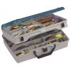 Plano Two-Tiered Satchel Tackle Box 1 Plano Two-Tiered Satchel Tackle Box -Fishing Equipment PMC1155 Double Cover Box 1155