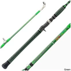 Dark Matter Psychedelic P7C-X Casting Rod -Fishing Equipment Psychedelic P7CX Casting Rod Green