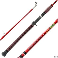 Dark Matter Psychedelic P7C-X Casting Rod -Fishing Equipment Psychedelic P7CX Casting Rod Red