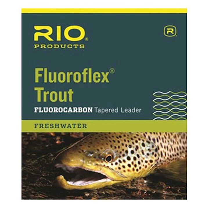 RIO Fluoroflex Trout Leader - 9 Ft. 3 RIO Fluoroflex Trout Leader - 9 Ft.