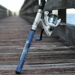 ProFISHiency Real Tree Wave True Blue Camo Spinning Combo -Fishing Equipment Real Tree Wave True Blue Camo Spinning Combo 4