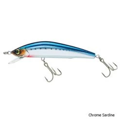 Yo-Zuri Mag Minnow Floating Saltwater Lure -Fishing Equipment SEFR1140 Mag Minnow Floating Saltwater Lure Chrome