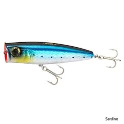 Yo-Zuri Hydro Popper Floating Saltwater Lure -Fishing Equipment SEFR1152 Hydro Popper Floating Saltwater Lure Sard