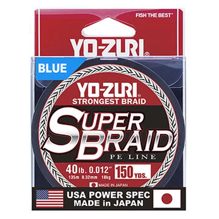 Yo-Zuri SuperBraid Fishing Line - 300 Yards 3 Yo-Zuri SuperBraid Fishing Line - 300 Yards