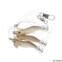 Hogy Squid-Biki Rig -Fishing Equipment Squid Biki Rig Amber