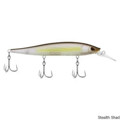 Berkley Stunna Jerkbait Lure -Fishing Equipment Stunna Jerkbait Lure Stealth Shad