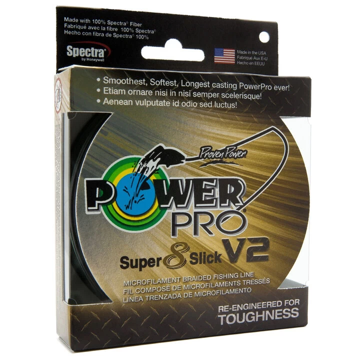 PowerPro Super Slick V2 Braided Line - 300 Yards 3 PowerPro Super Slick V2 Braided Line - 300 Yards