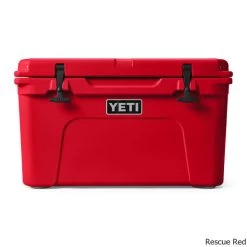 YETI Tundra 45 Cooler -Fishing Equipment Tundra 45 Cooler Rescue Red