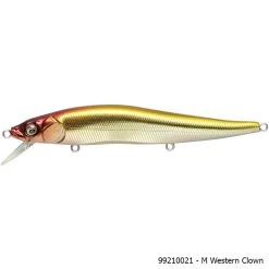 Megabass Vision Oneten Jerkbait Lure -Fishing Equipment VISION ONETEN M WESTERN CLOWNtxt