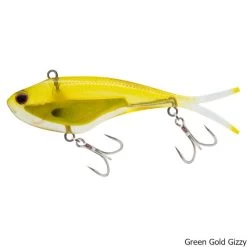 Nomad Design Vertrex Swim 95 Vibe Saltwater Lure -Fishing Equipment Vertrex Swim 95 Vibe SW Lure Green Gizzy