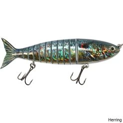 Daddy Mac Viper 9" Lure -Fishing Equipment Viper 9in Lure Herring