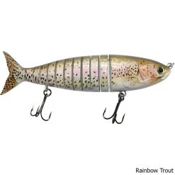 Daddy Mac Viper 9" Lure -Fishing Equipment Viper 9in Lure Rainbow