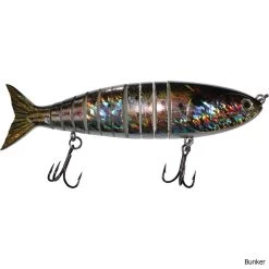 Daddy Mac Viper 9" Wake Bait Saltwater Lure -Fishing Equipment Viper 9in Wake Bait Saltwater Lure Bunker