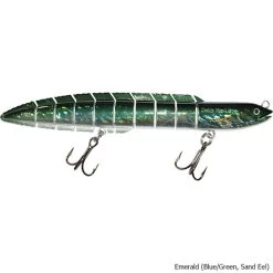 Daddy Mac Viper Eel 9" Saltwater Lure -Fishing Equipment Viper Eel 9in Saltwater Lure Emerald