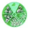 Eagle Claw Steel & Tin Sinker Assortment Dial Pack 2 Eagle Claw Steel & Tin Sinker Assortment Dial Pack -Fishing Equipment WMMNLDPASST Steel Tin Sinker Assortment Dial Pack