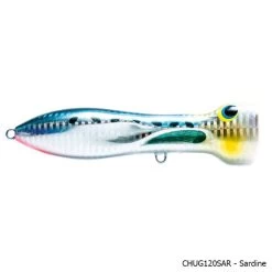 Nomad Design Chug Norris 120mm Saltwater Popper Lure -Fishing Equipment chug120 sarTxt