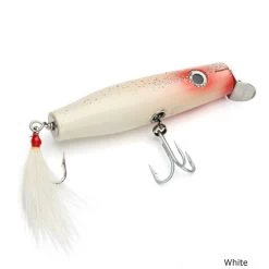 Gibbs ProSeries Danny Surface Swimmer Wooden Lure -Fishing Equipment image white
